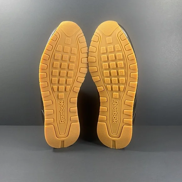 Reebok Classic Harman Leather Sneakers | Black (Men’s 8)(Women’s 9.5) - Picture 6 of 10